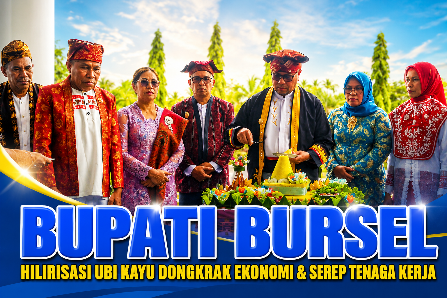BUPATI BURSEL Optimistis Program Hilirisasi Ubi Kayu Dongkrak Ekonomi dan Serap Tenaga Kerja