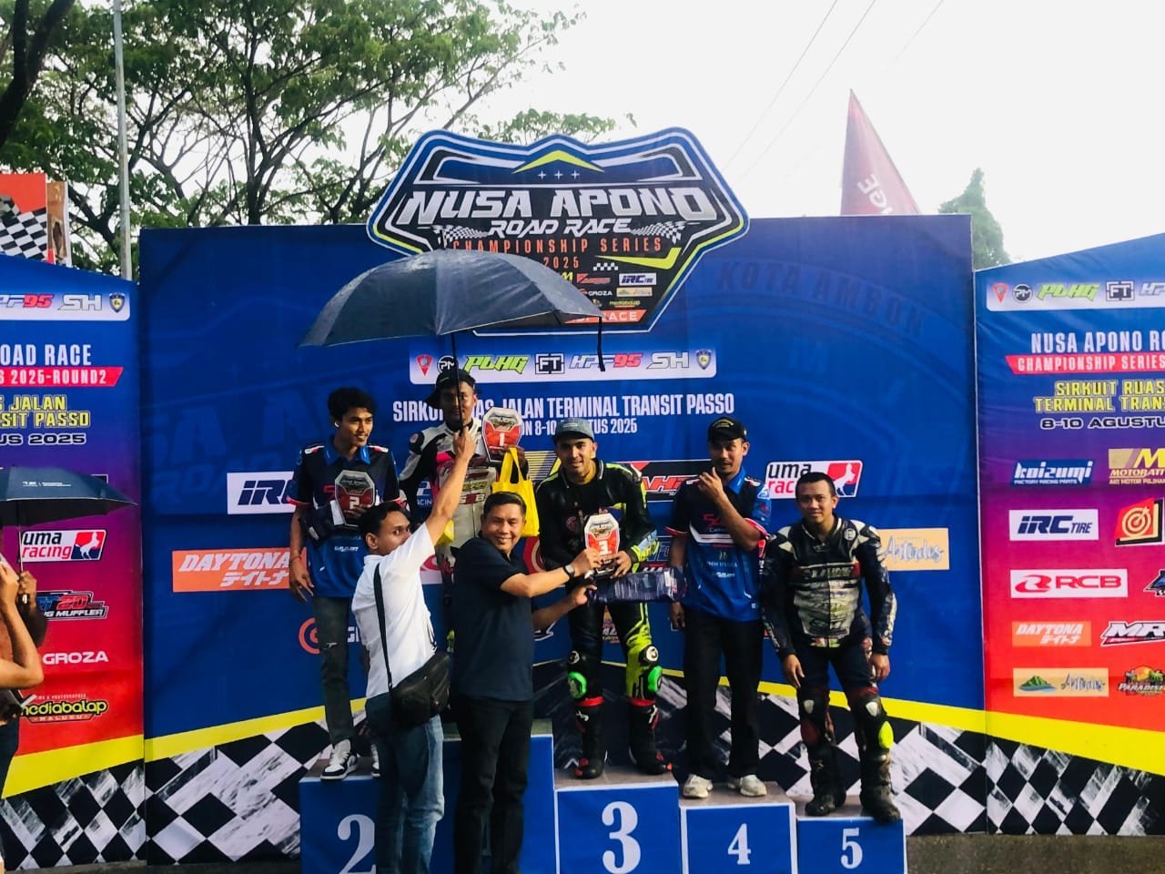 Ambon Siap Punya Sirkuit Permanen, Nusa APONO RoadRace Series 2025 Berlangsung Spektakuler !