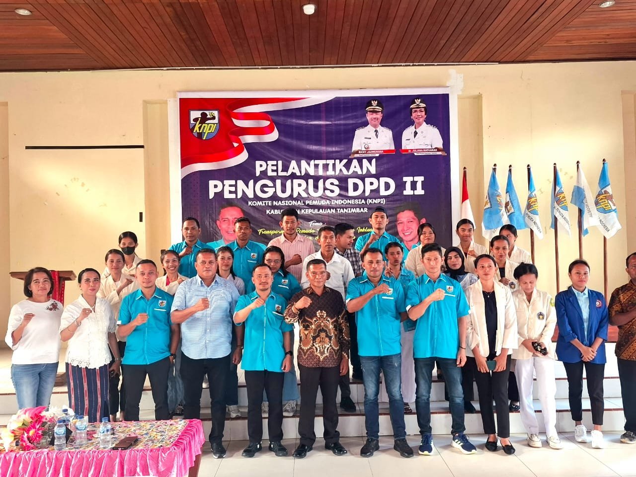 Lukas Samangun Nahkodai KNPI Tanimbar, Tegaskan Komitmen Pemuda untuk Bersatu. 