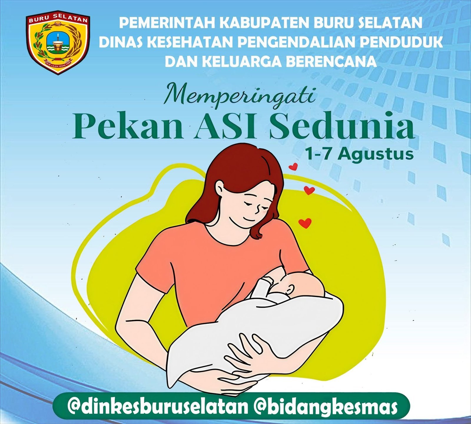Dinkes BurseL Ajak Masyarakat Dukung ASI Eksklusif: Bekal Kehidupan untuk Masa Depan Sehat