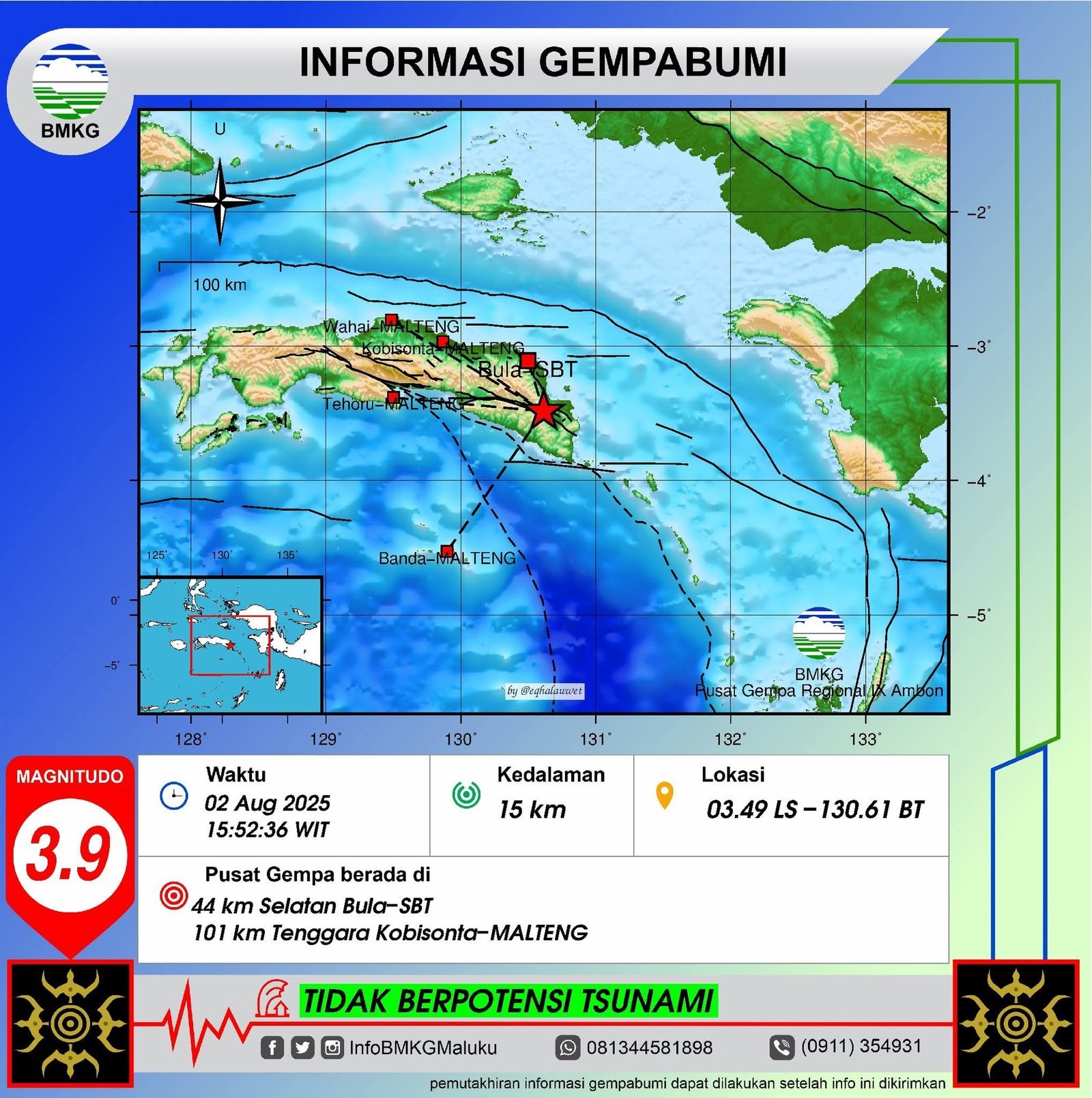 Getaran Lembut dari Selatan Bula: Seruan Cinta untuk Kesiapsiagaan