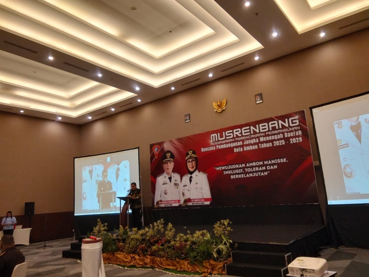 Menuju Ambon Emas 2045: Wali Kota Resmi Buka Musrembang RPJMD 2025 - 2029