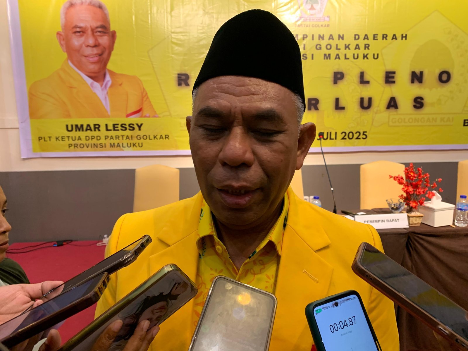 Golkar Maluku Bangkit! Umar Lessy Pimpin Konsolidasi Besar Menuju Kemenangan 2029