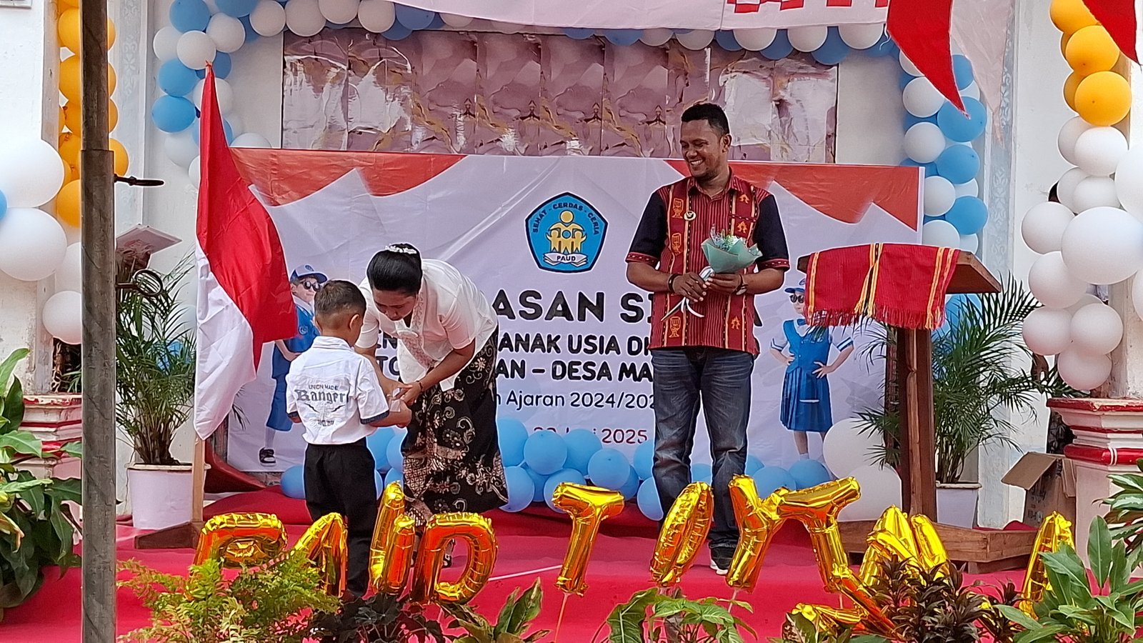 PAUD Toy Tanwan Makatian Gelar Pelepasan Perdana