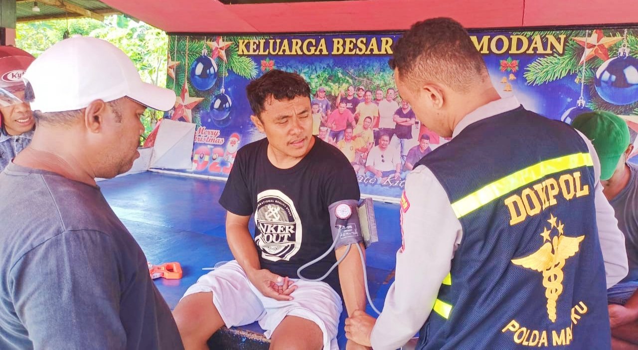 Polres BurseL Gelar Bakti Kesehatan Peringati Hari Bhayangkara Ke-79