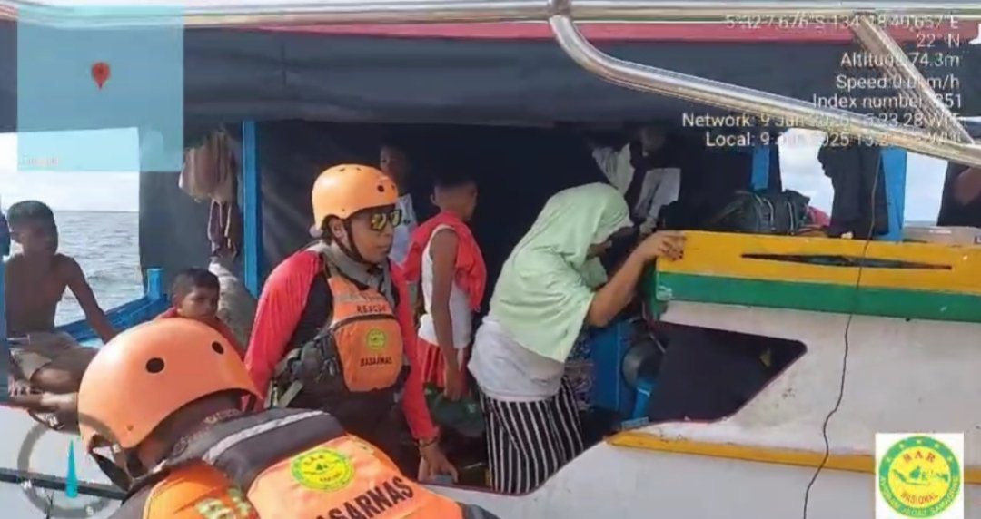 20 Penumpang Speedboat Alami Mati Mesin Antara Marlasi-Dobo