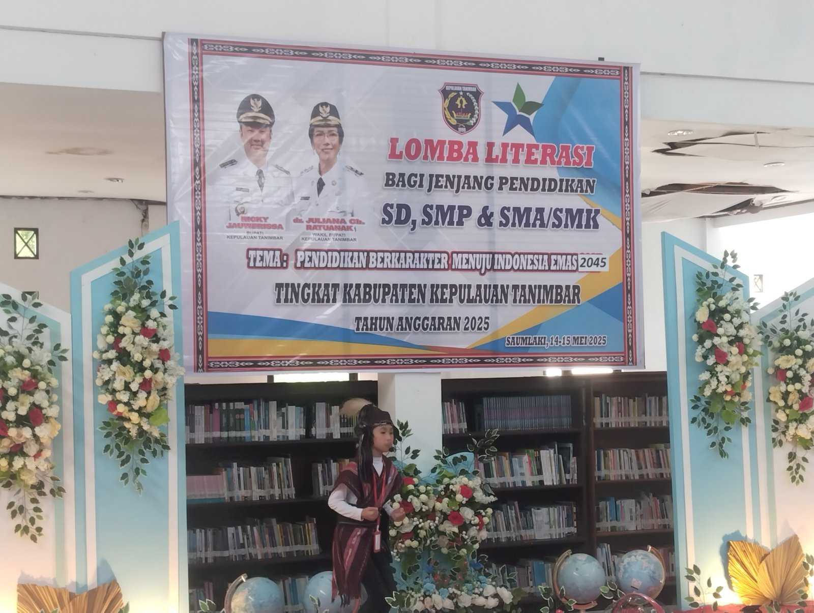 Dinas Arsip dan Perpustakaan Gelar Lomba Literasi tingkat Kabupaten Kepulauan Tanimbar