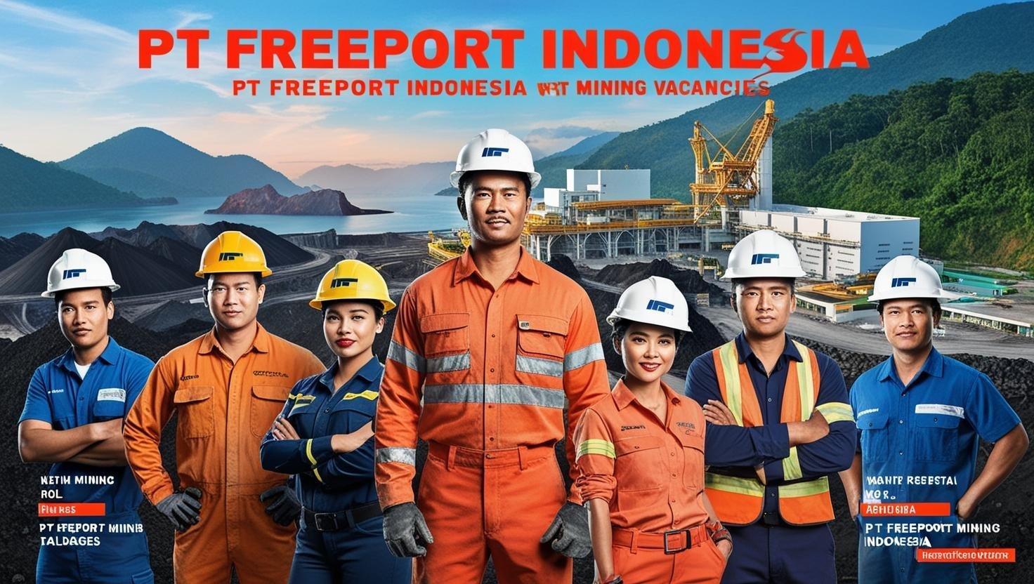 Lowongan Terbaru di PT Freeport Mei 2025 Cek Kualifikasi Anda!