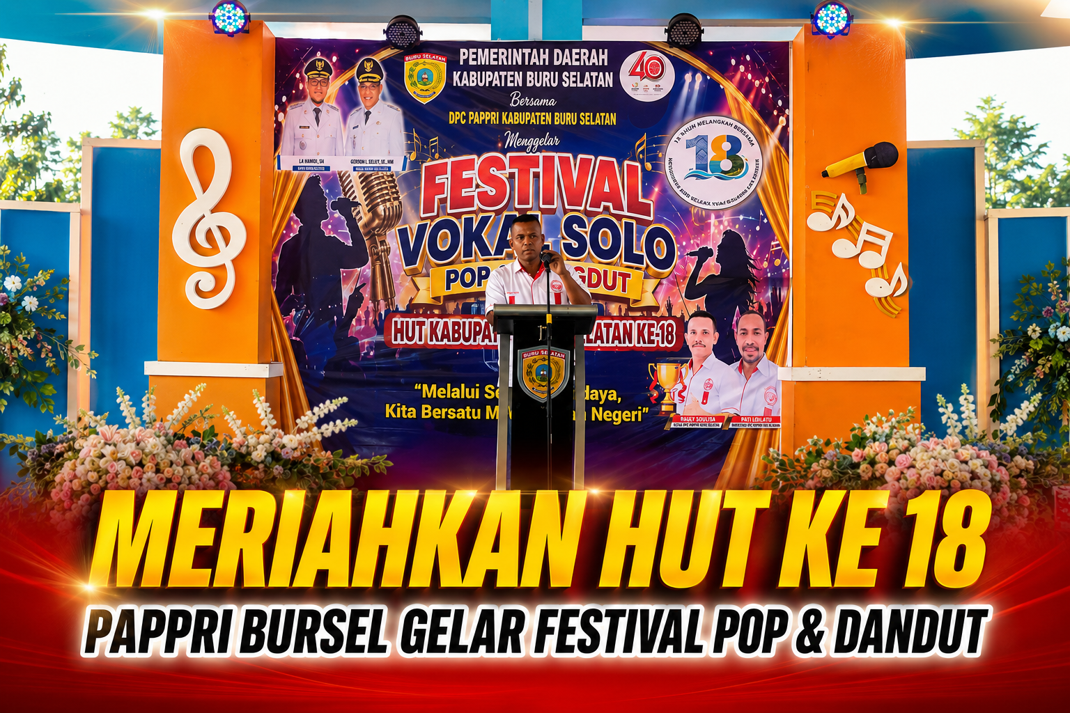 PAPPRI BurseL Gelar Festival POP dan DANGDUT Semarakkan HUT, Seni dan Budaya Jadi Perekat Persatuan