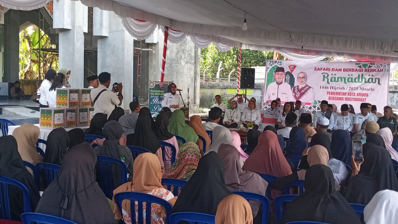 Pemkot Ambon pererat Silaturahmi Lewat Safari Ramadhan ke-IV di Batu Merah
