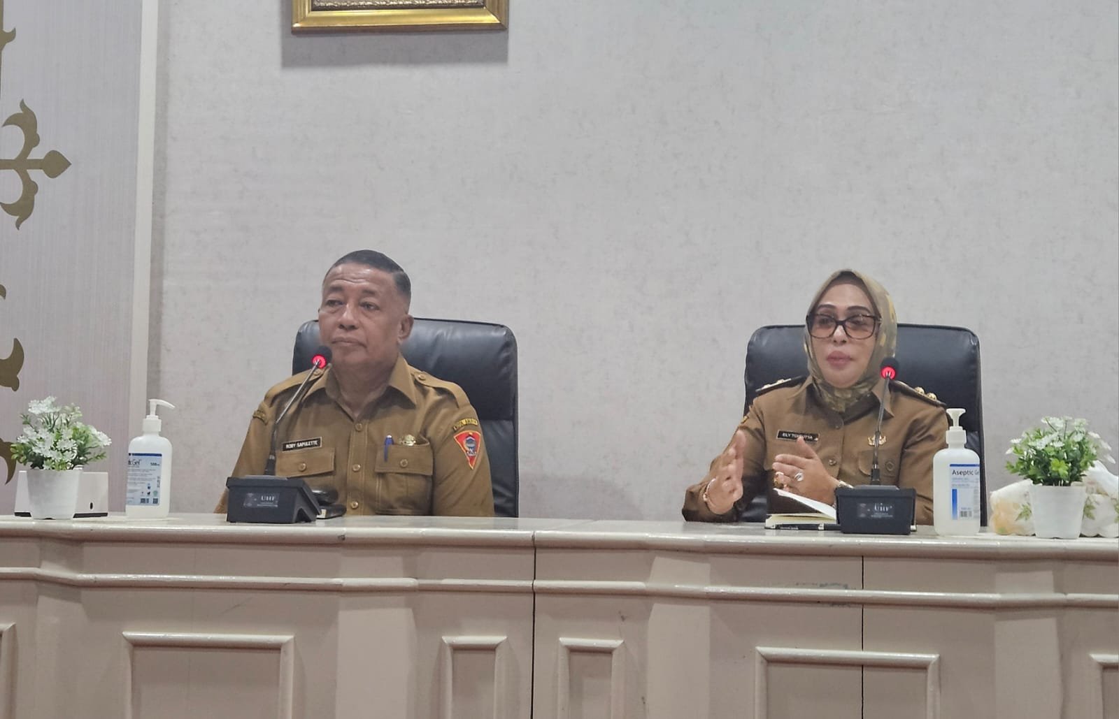 Wawali Ambon Pimpin Rapat TPID, Fokus Kendalikan Inflasi Jelang Idul Fitri