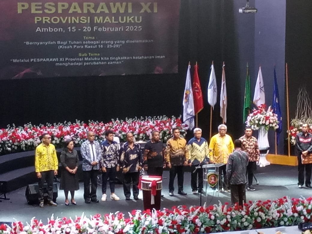 Pj Walikota Apresiasi Seluruh Peserta Pesparawi ke- XI Maluku 2025