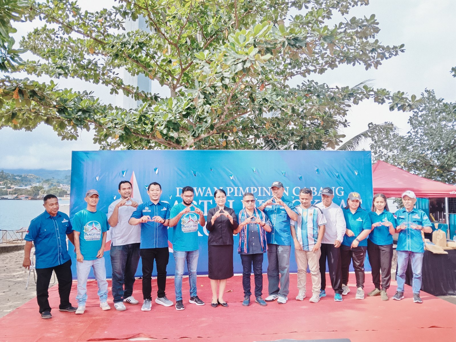 HUT ke-25 Demokrat, DPC Kota Ambon Wujudkan Aksi Nyata Lewat Gerakan ASRI Langit Biru