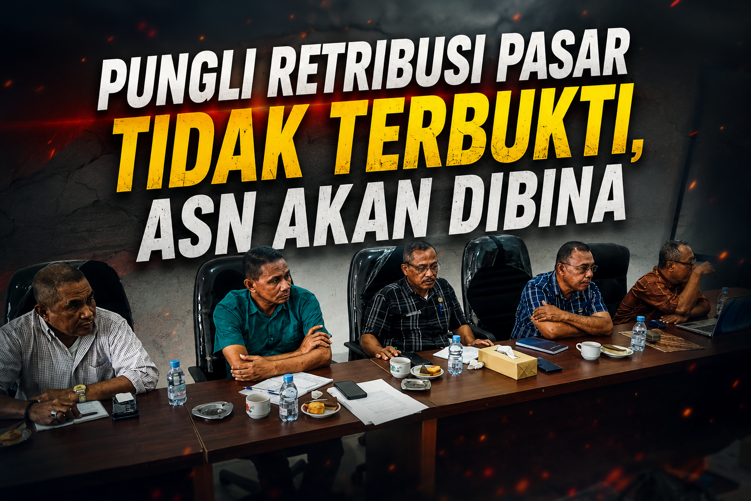 Pemda Bursel: Dugaan Pungli Retribusi Pasar Tidak Terbukti, ASN Akan Dibina