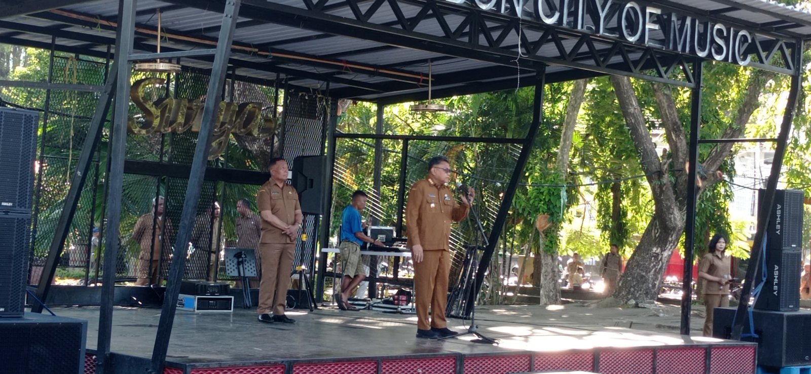 Pemkot Ambon Gelar Apel Bahas APBD dan Pilkada di Patimura Park