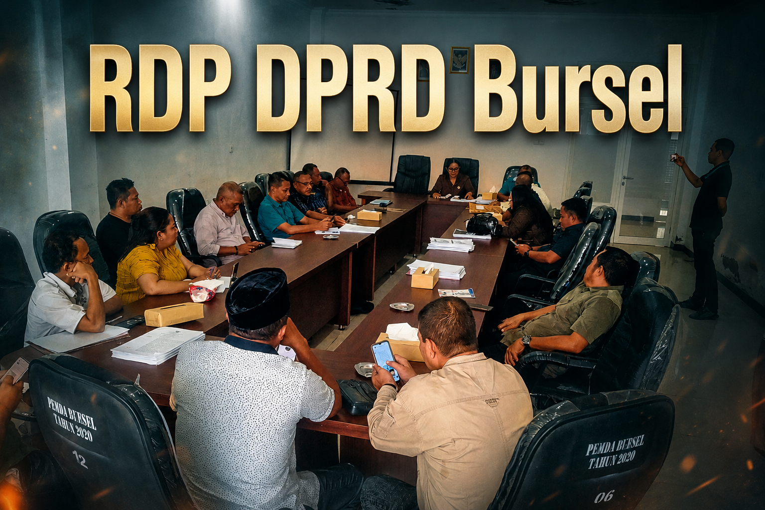 DPRD Bursel Gelar RDP Klarifikasi Isu Retribusi Pasar, Tidak Ditemukan Fakta Anggota DPRD Melakukan Pungutan