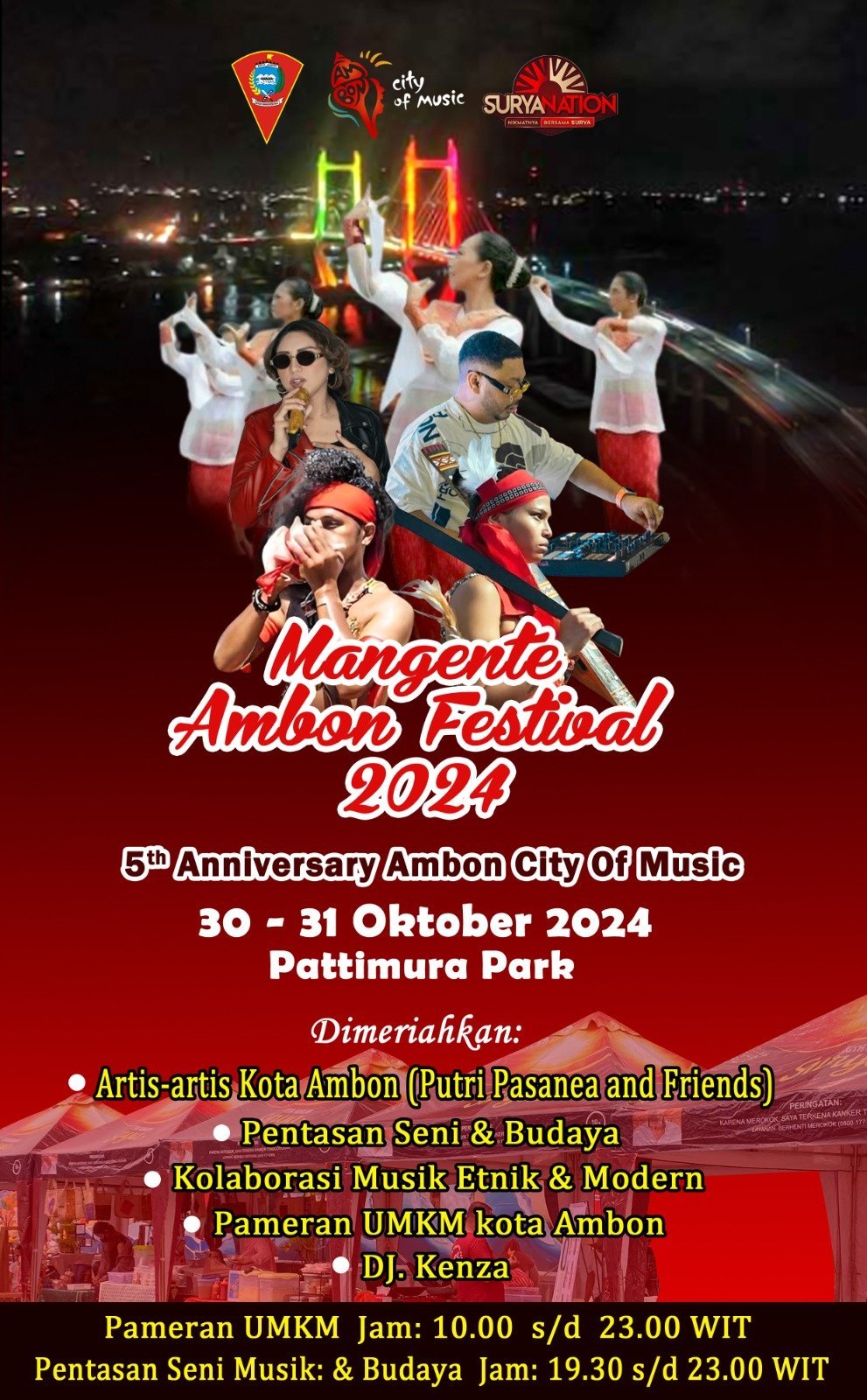 Lima Tahun ACOM, Pemkot Gelar Mangente Ambon Festival