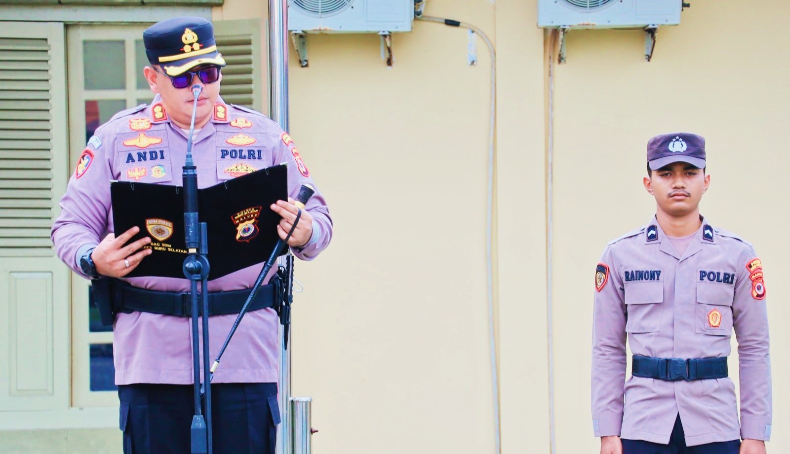 17 Personel Polres BurseL Naik Pangkat, Kapolres Tekankan Profesionalisme dan Pengabdian kepada Masyarakat