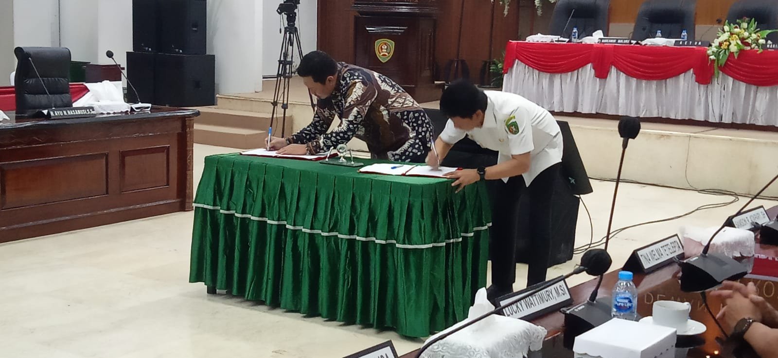 KUPA-PPAS APBD Maluku 2024 Diteken, Sangkala : Fokus Pembahasan Pertumbuhan Ekonomi