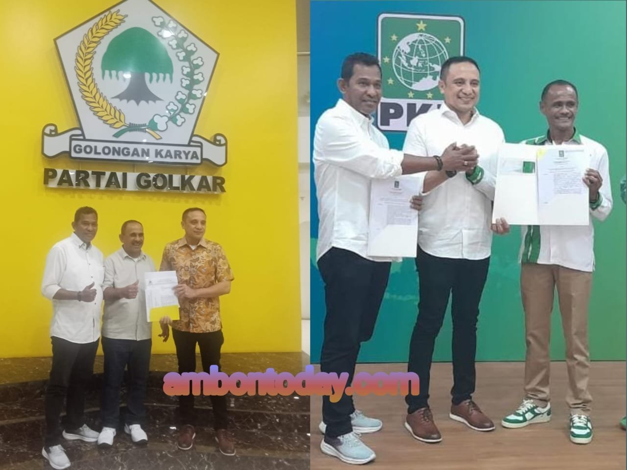 Setelah Golkar, PKB Resmi Merekomendasikan Boy-Poly Di Pilkada KKT 2024