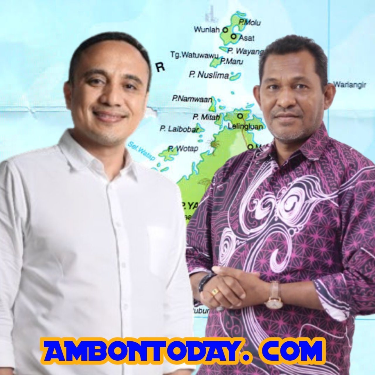 Terjawab Sudah, dr.Boy Uwuratuw Gandeng Poli Lalamafu Maju Pilkada Tanimbar 2024.