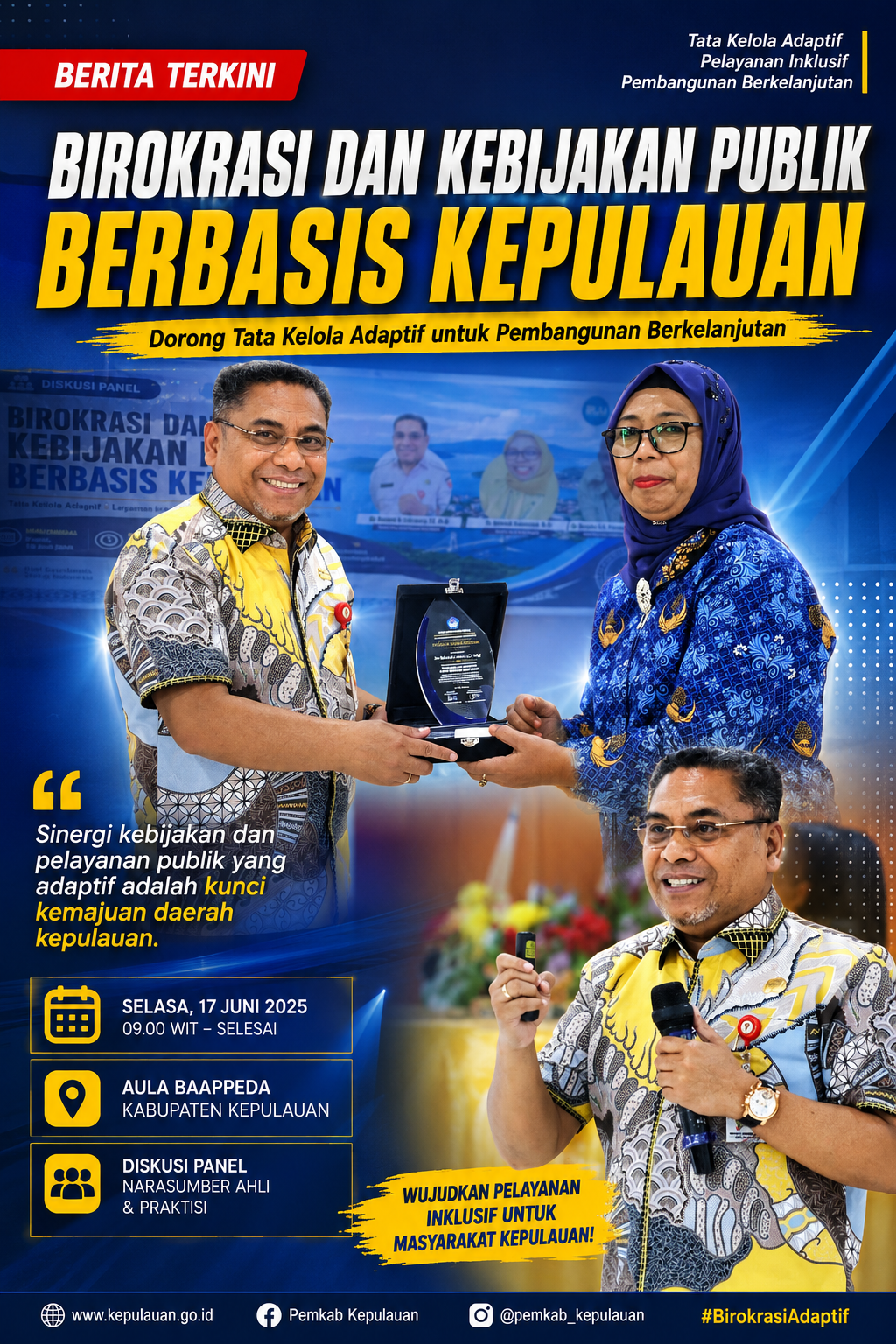 Urbanisasi Tinggi, Ambon Perkuat Smart City dan Kebijakan Berbasis Data
