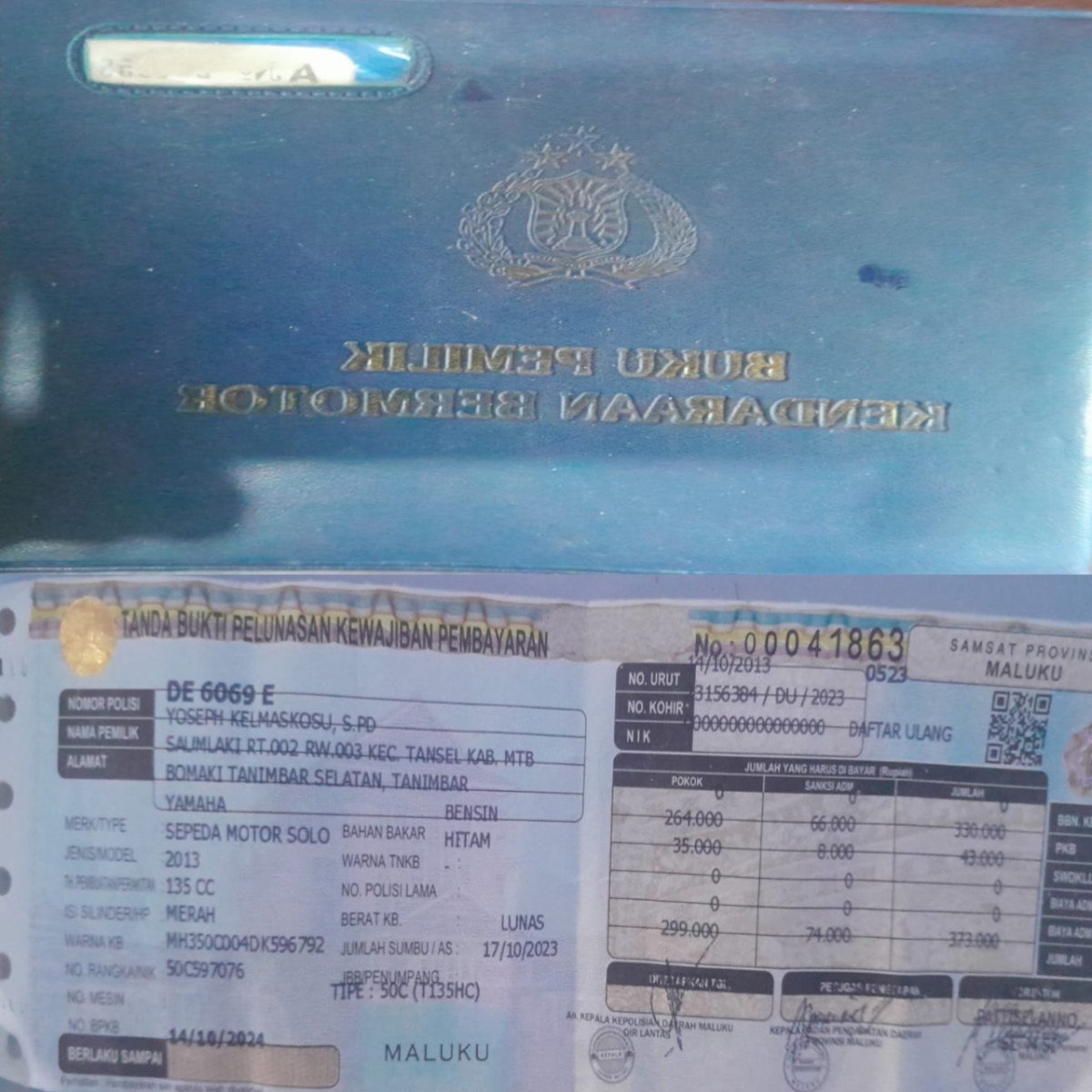 Info Kehilangan