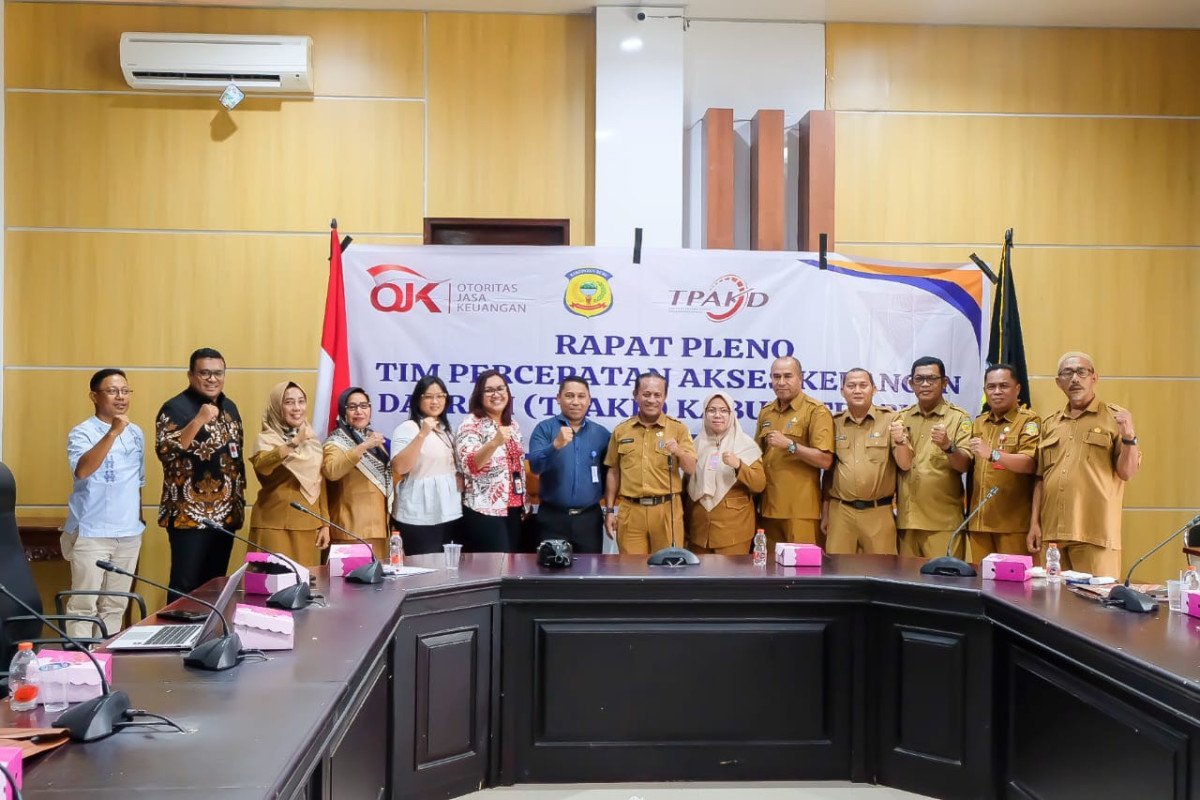Bangkitkan Akselerasi Perluasan Akses Keuangan: Tpakd Kabupaten Buru Gelar Rapat Pleno