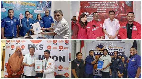 Berkas Pendaftaran Bodewin Wattimena Diterima 4 Partai Ini