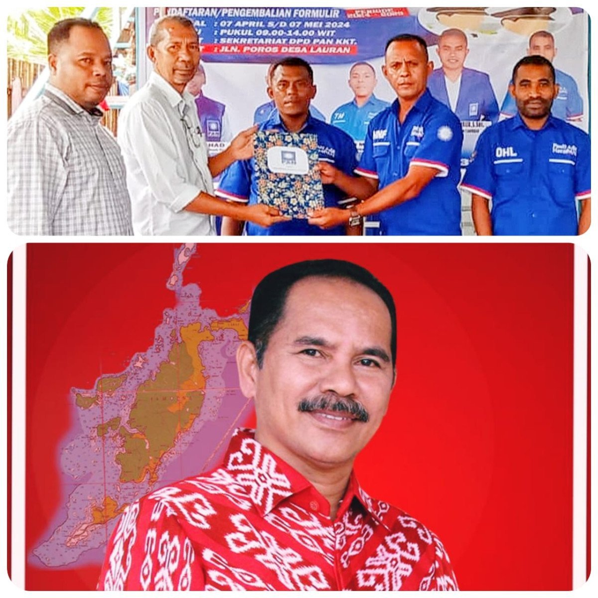 Tim Utuwali Ambil Berkas Pendaftaran Di PAN
