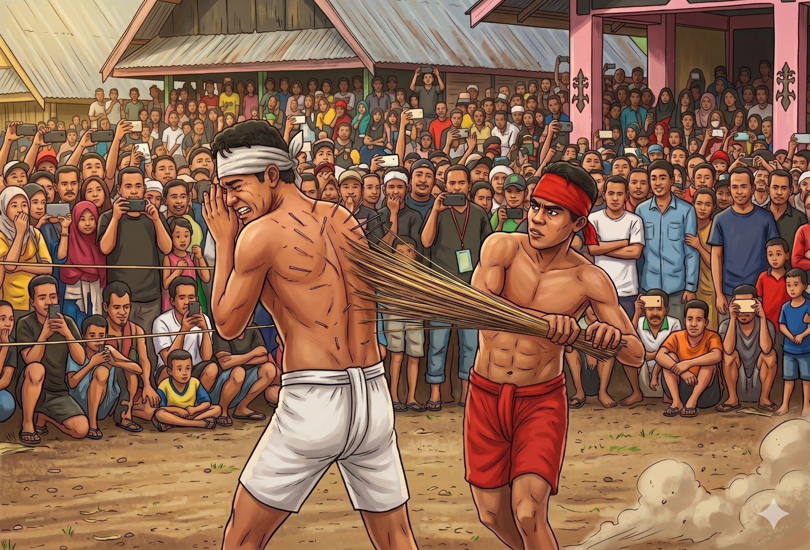 Mengenal Tradisi Pukul Sapu di Mamala dan Morella, Warisan Budaya Unik Maluku