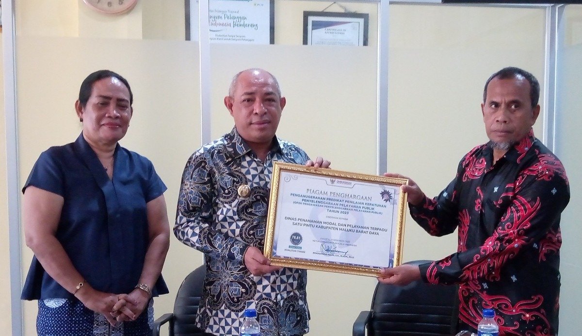 Capai Zona Hijau, Pemkab MBD Sabet 3 Piagam Penghargaan