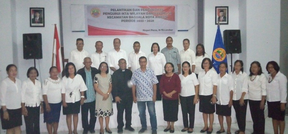 Pengurus IKTA Kecamatan Baguala Resmi Dilantik dan Dikukuhkan