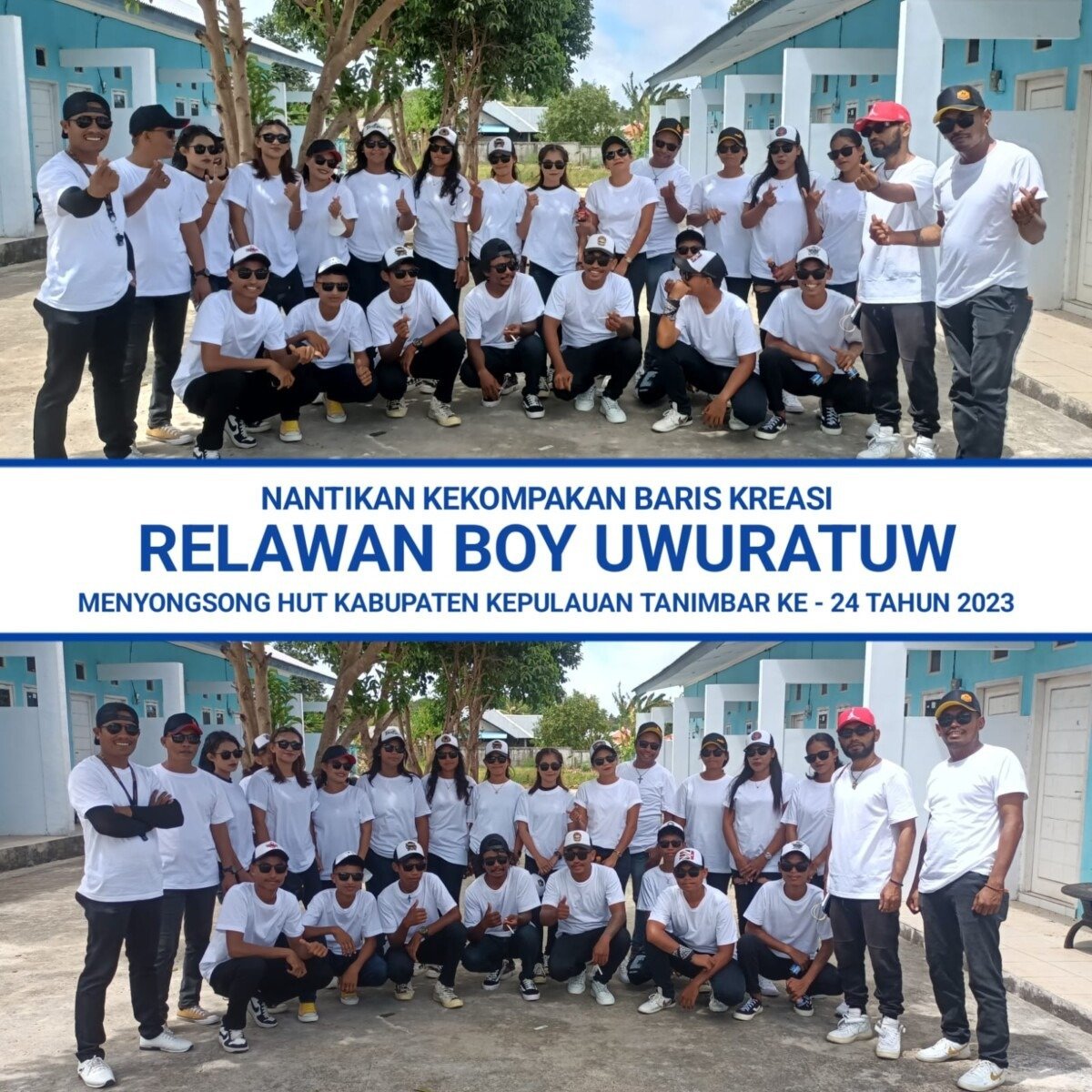RBU Tanimbar Turut Ramaikan Baris Empang Jelang HUT KKT Ke-24
