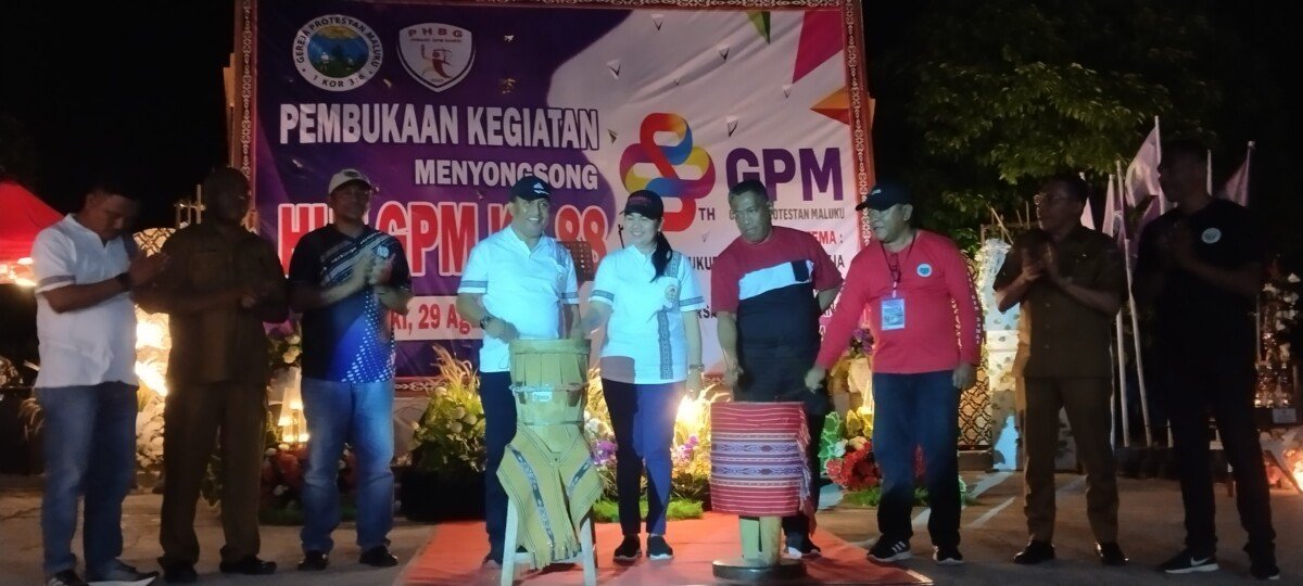 Umat GPM Di Saumlaki Giat Menyongsong HUT GPM Ke-88