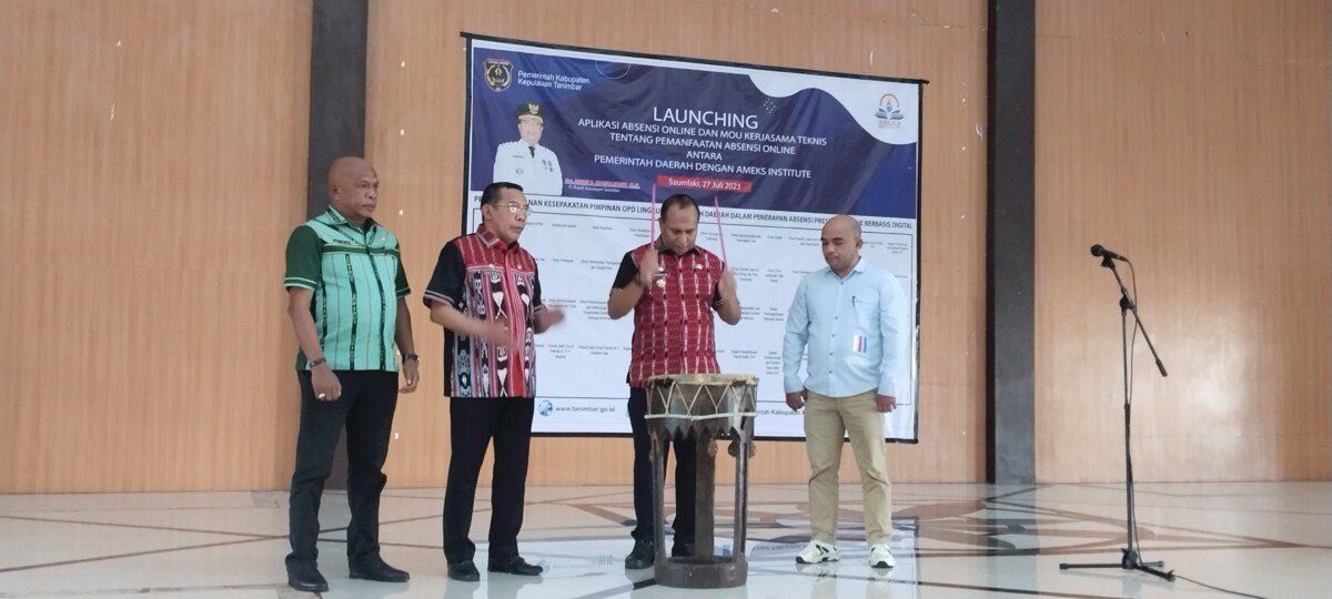 Pemda KKT Launching Absensi Online