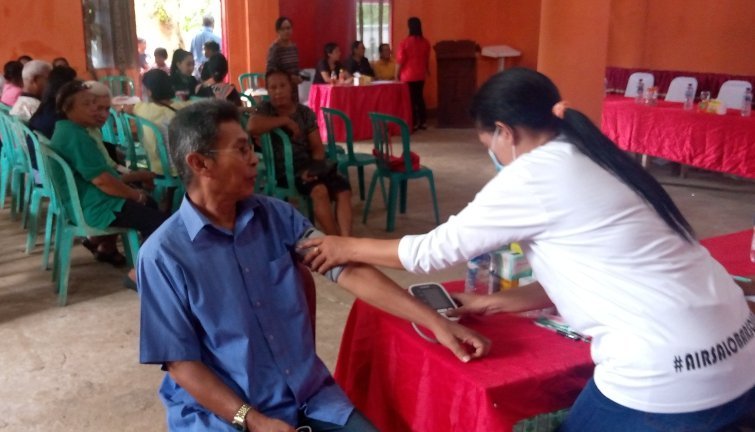 Lurah Kudamati Apresiasi Aksi Pengobatan Gratis PDI Perjuangan