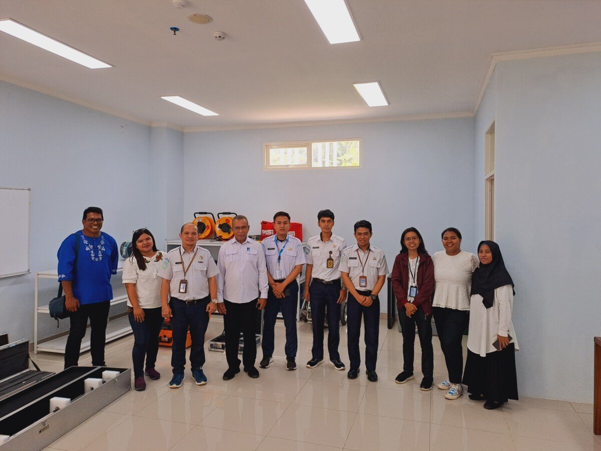 BMKG Stasiun Geofisika Ambon Kunjungi LTPBM