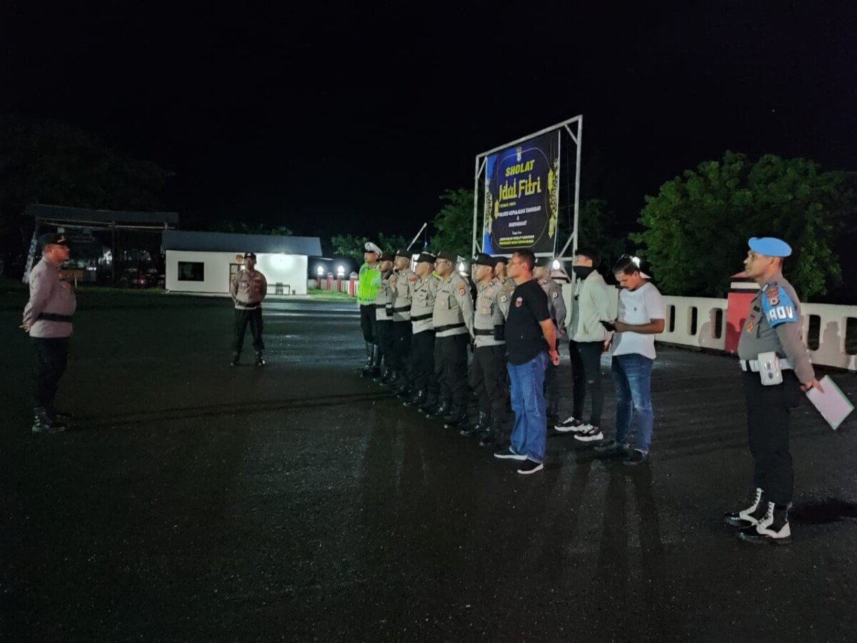 Polres Kepulauan Tanimbar Amankan Jalannya Perayaan Paskah Oikumene