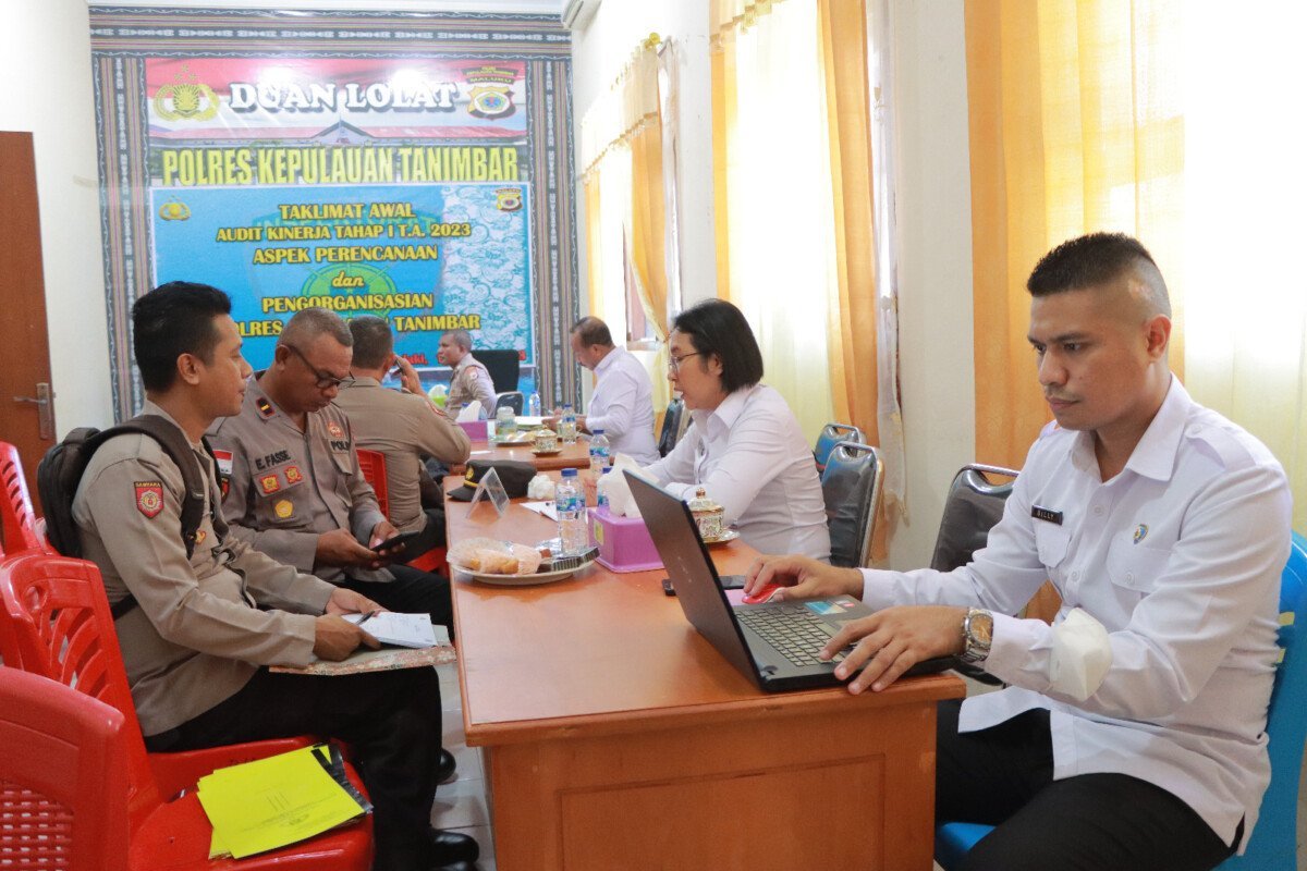 Itwasda POLDA Maluku Kunjungi Polres Kepulauan Tanimbar