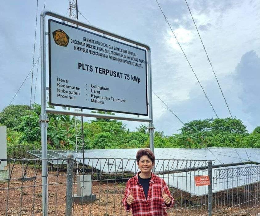 Mercy Barends, Dorong Peningkatan PLTS Tanimbar