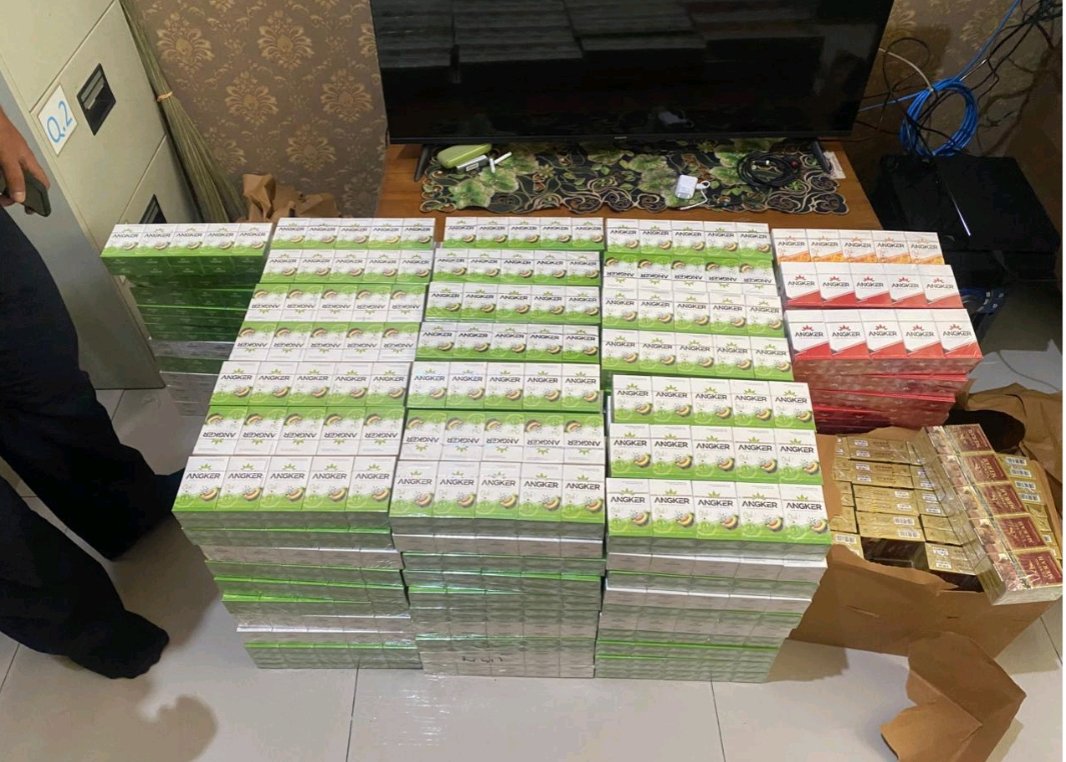 Bea Cukai Ambon Gagalkan Peredaran 287 Ribu Batang Rokok Ilegal