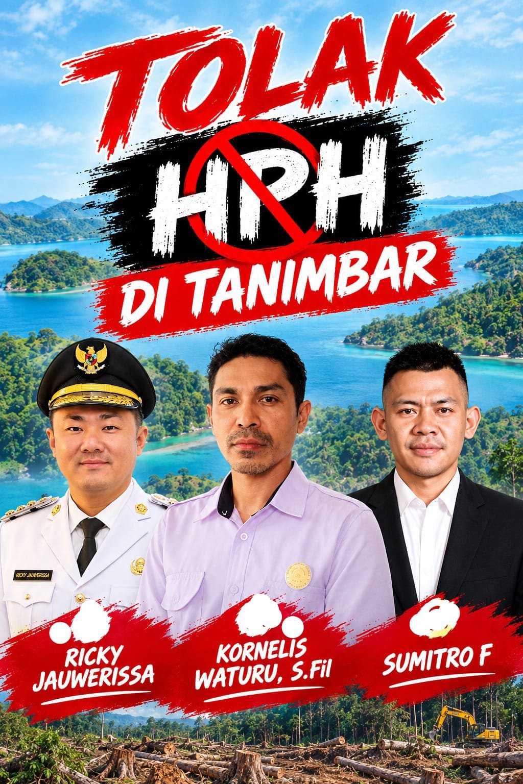 Tutup HPH, Slogan Semata Demi Hutan Tanimbar Atau Komitmen Doang