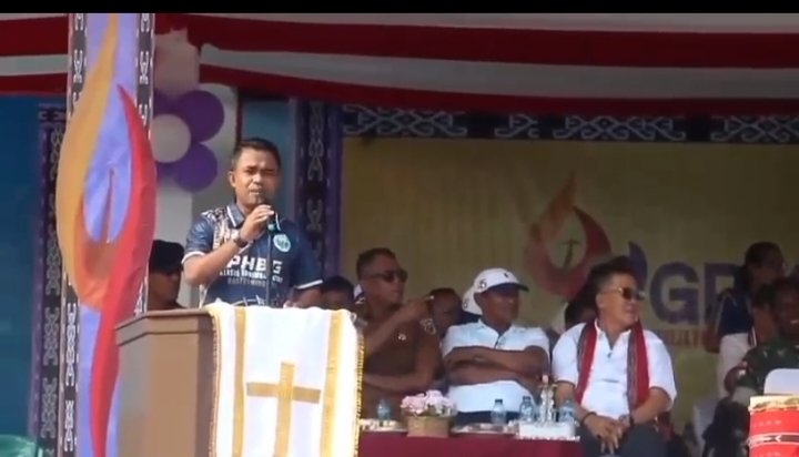 Pembukaan HUT GPM Ke-91, 31 Jemaat Klasis Tanut Seruhka Kasih Tuhan