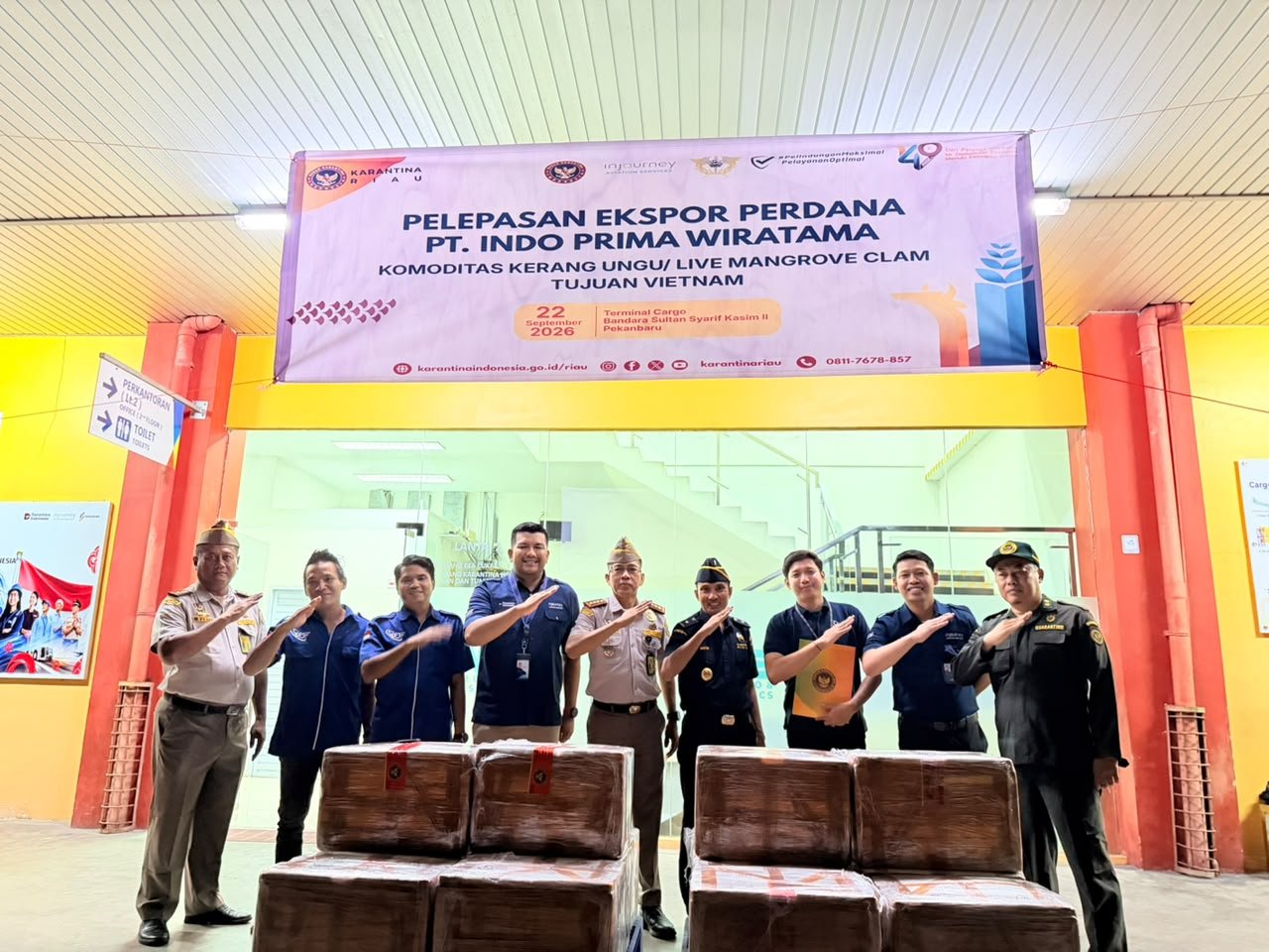 Ekspor Produk Perikanan Riau Dari Instalasi Yang “OK”