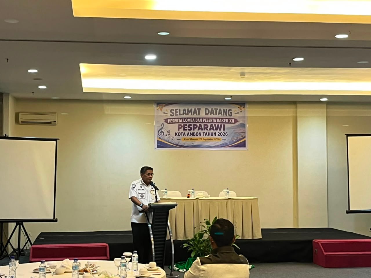 Buka Pesparawi XII Ambon, Bodewin Wattimena Tekankan Harmoni, Sportivitas dan Pembinaan Talenta Muda