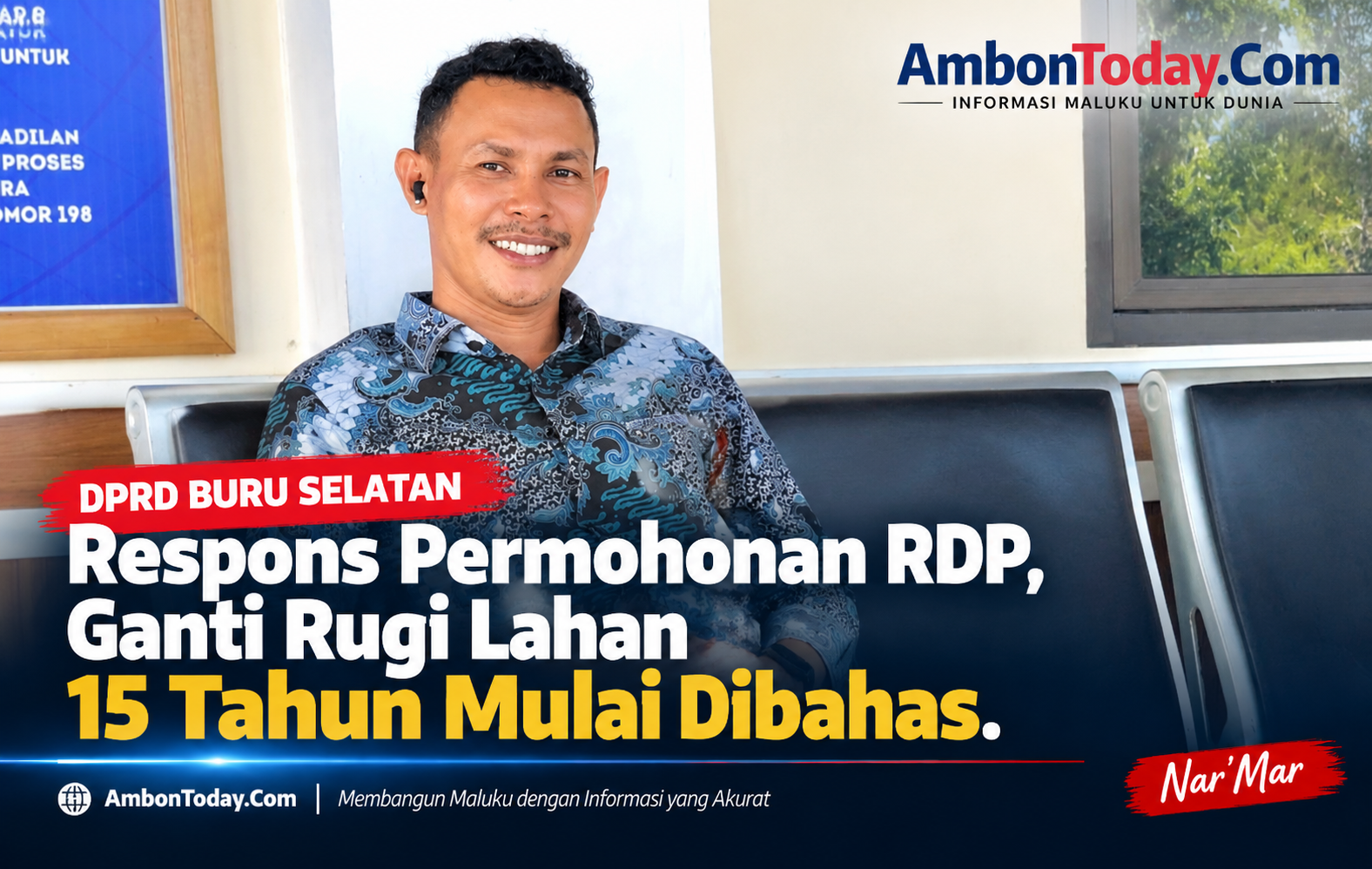 DPRD Bursel Respons Permohonan RDP, Ganti Rugi Lahan 15 Tahun Mulai Dibahas