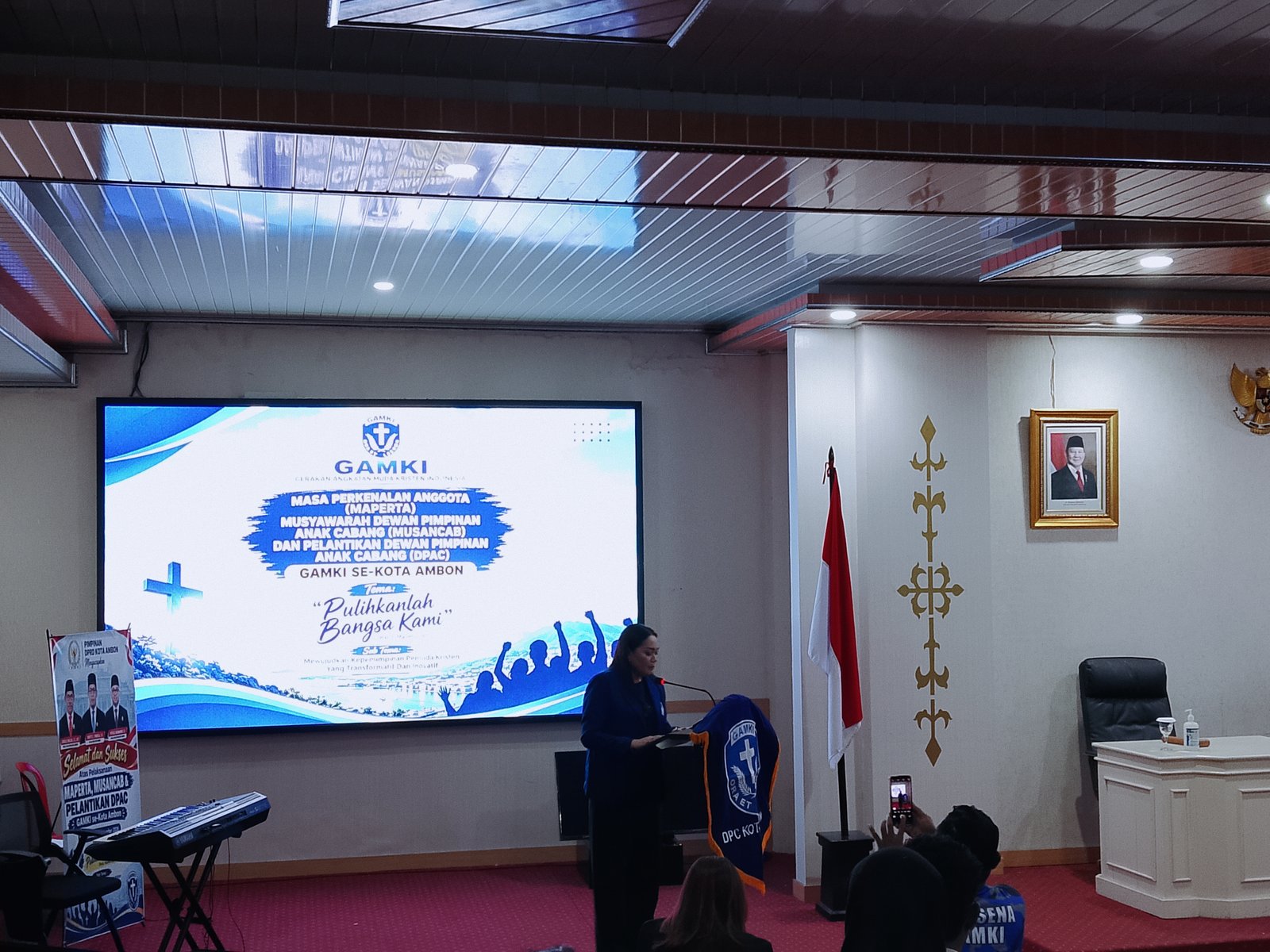Ketua GAMKI Ambon: Jabatan Organisasi Bukan untuk Kedudukan, Tapi untuk Melayani