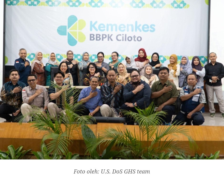 59 Nakes Indonesia Lulus Pelatihan Epidemiologi yang Didukung Amerika Serikat 