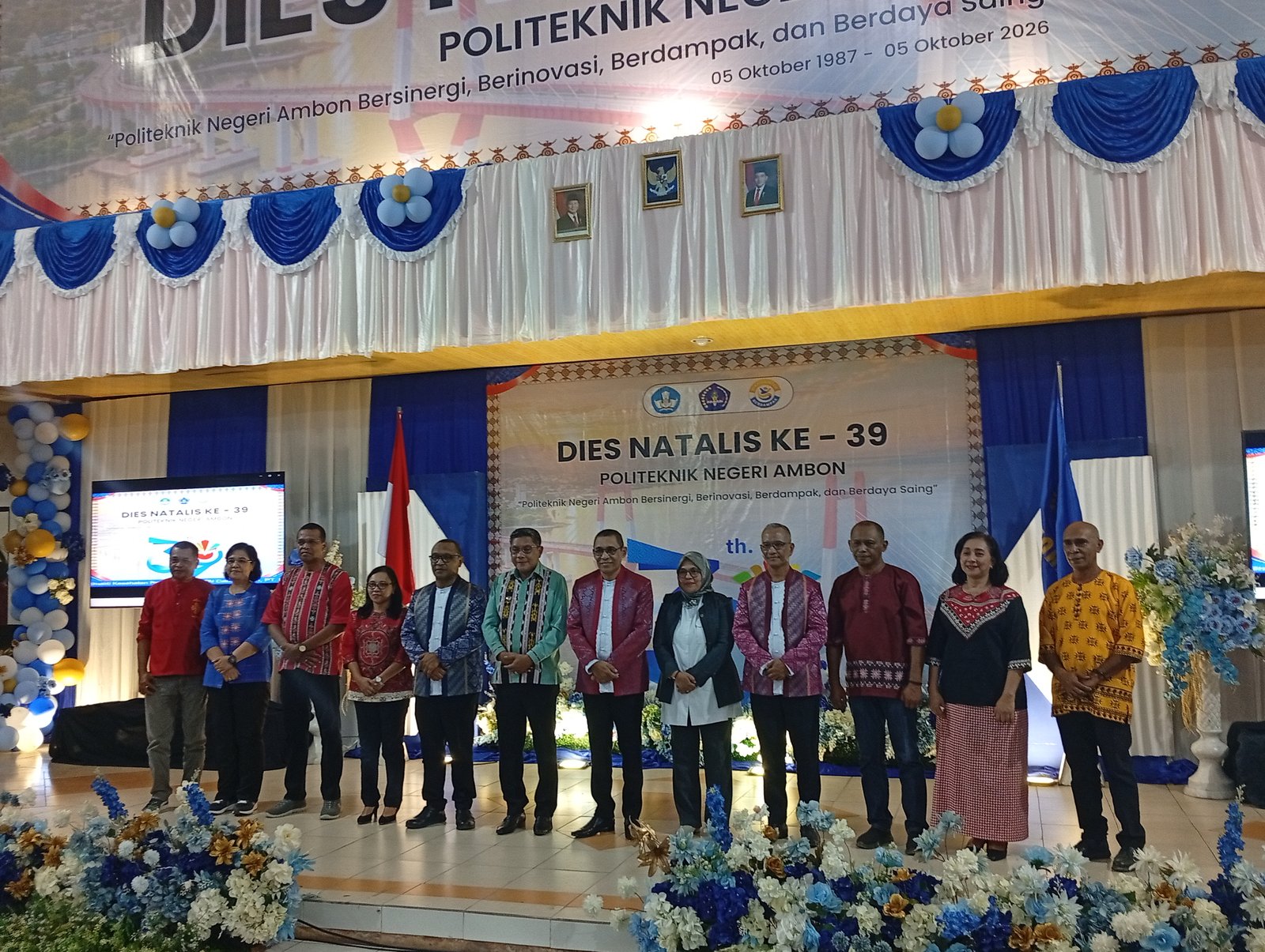 HUT ke-39 Politeknik Negeri Ambon, Bodewin Dorong Sinergi dan Inovasi Perkuat SDM Maluku